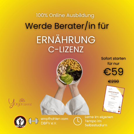 Ernährungsberater "C - Lizenz" - YogaLizenz.de