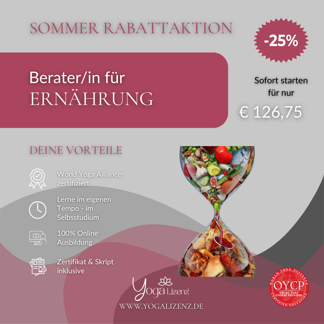 Ernährungsberater/in - YogaLizenz.de