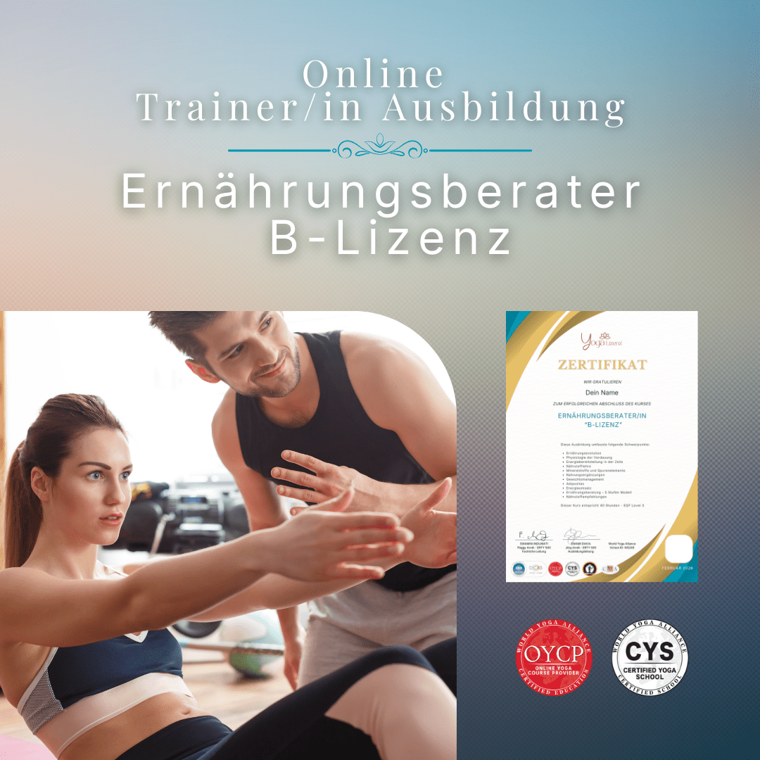 Ernährungsberater/in "B - Lizenz" - YogaLizenz.de