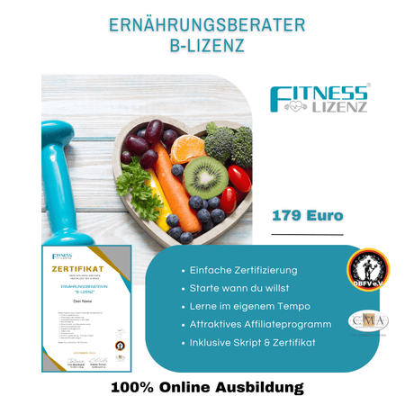 Ernährungsberater/in "B - Lizenz" - YogaLizenz.de