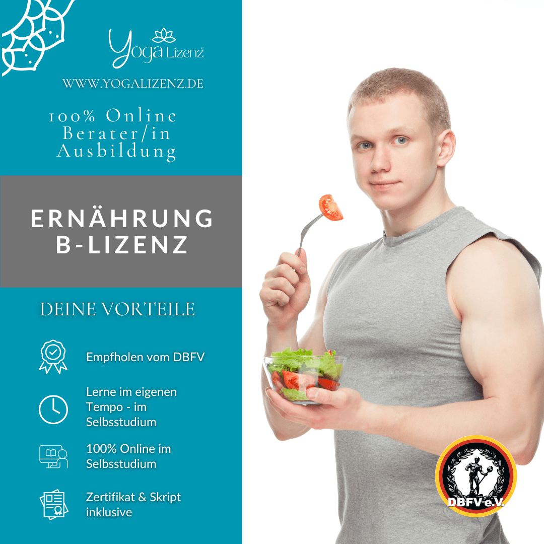 Ernährungsberater/in "B - Lizenz" - YogaLizenz.de