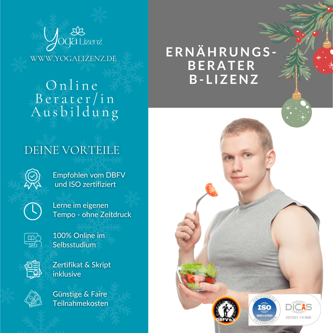 Ernährungsberater/in "B - Lizenz" - YogaLizenz.de
