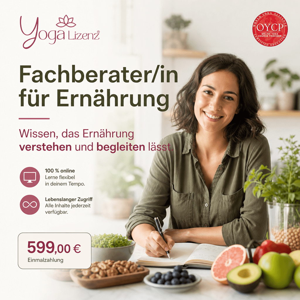 Fachberater/in für Ernährung - YogaLizenz.de