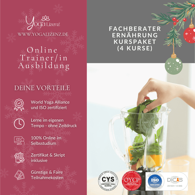 Fachberater/in für Ernährung - YogaLizenz.de