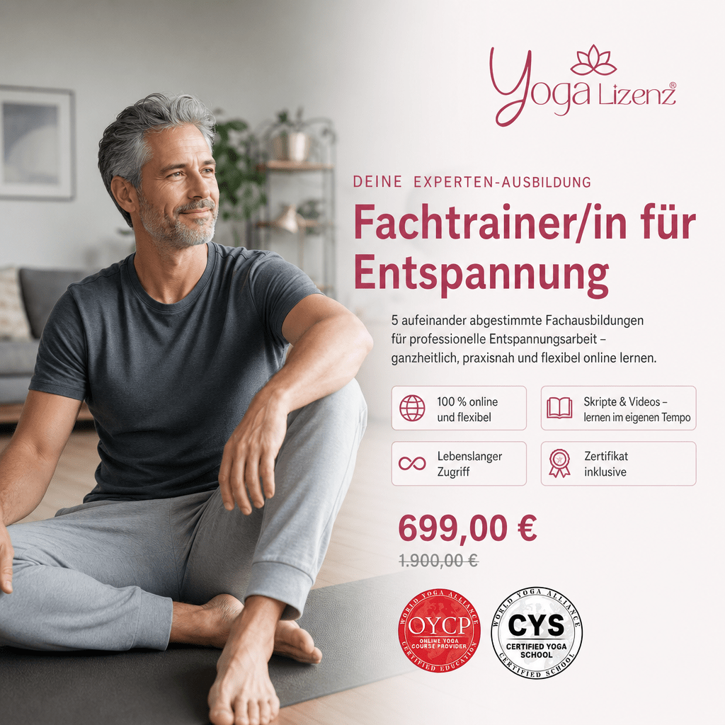 Fachtrainer/in für Entspannung - YogaLizenz.de