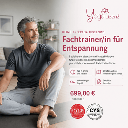 Fachtrainer/in für Entspannung - YogaLizenz.de