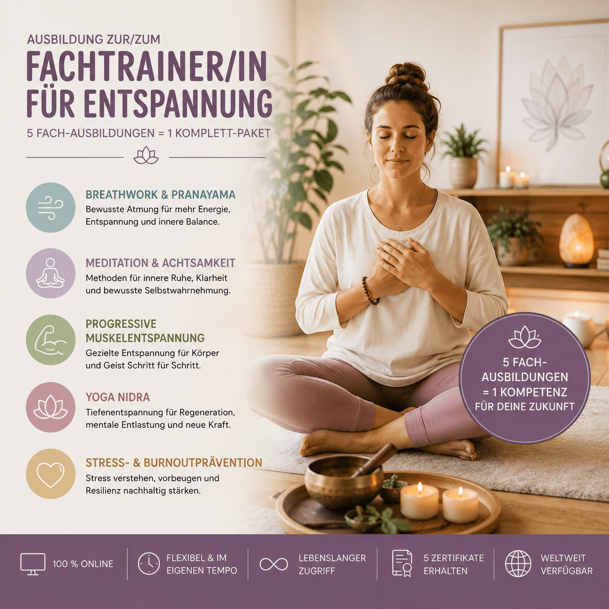 Fachtrainer/in für Entspannung - YogaLizenz.de