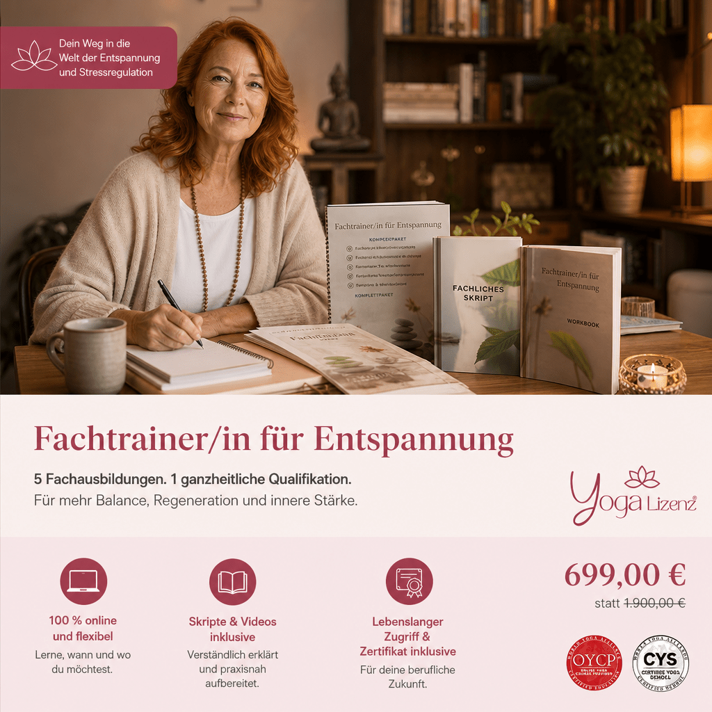 Fachtrainer/in für Entspannung - YogaLizenz.de