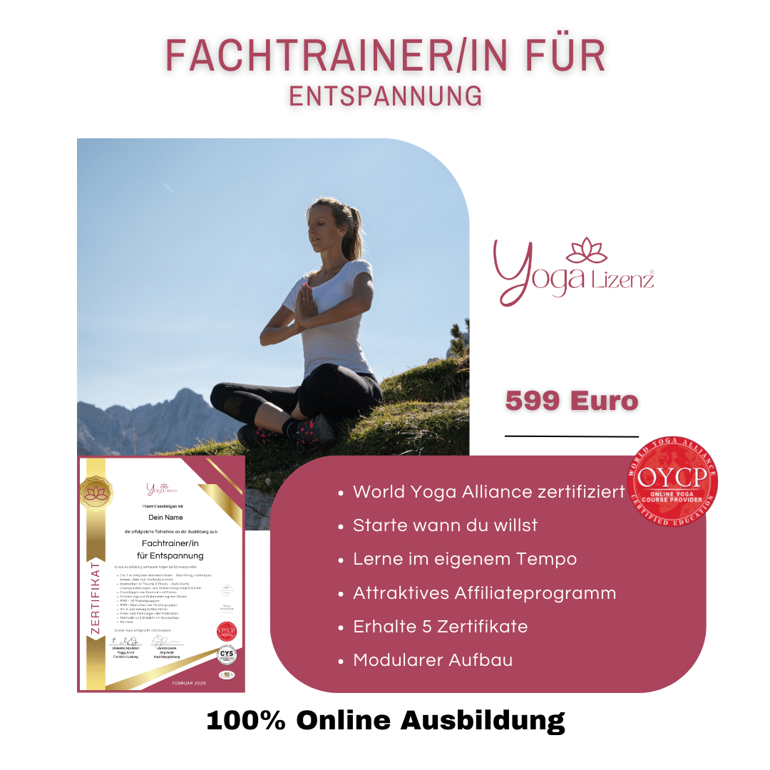 Fachtrainer/in für Entspannung - YogaLizenz.de