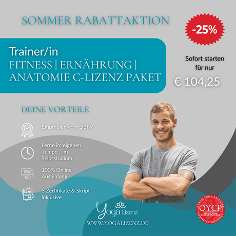 Fitness C - Lizenzen Komplettpaket - YogaLizenz.de