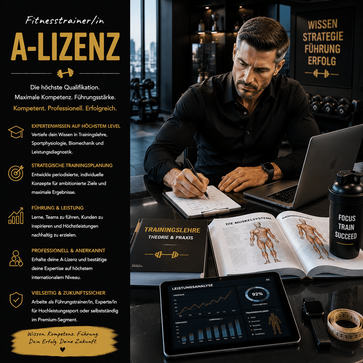 Fitnesstrainer/in "A-Lizenz" - YogaLizenz.de