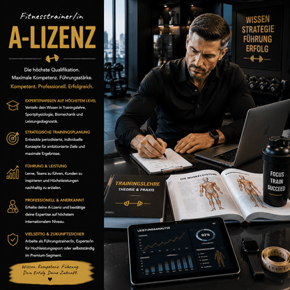 Fitnesstrainer/in "A-Lizenz" - YogaLizenz.de