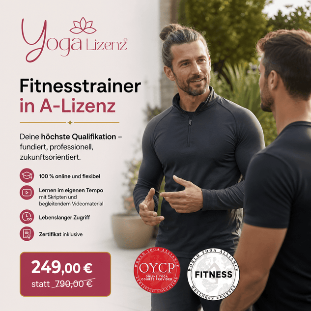 Fitnesstrainer/in "A-Lizenz" - YogaLizenz.de