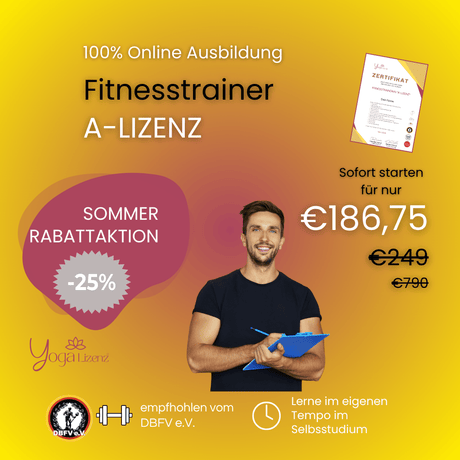 Fitnesstrainer/in "A - Lizenz" - YogaLizenz.de