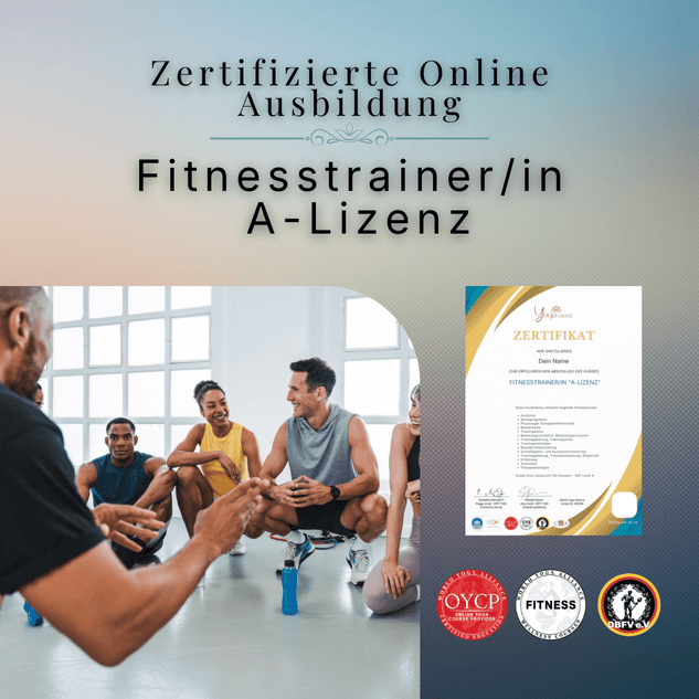 Fitnesstrainer/in "A - Lizenz" - YogaLizenz.de