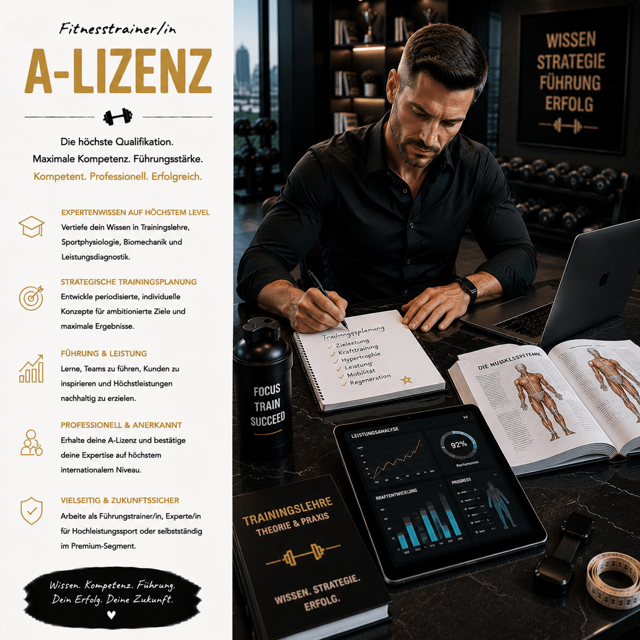 Fitnesstrainer/in "A-Lizenz" - YogaLizenz.de