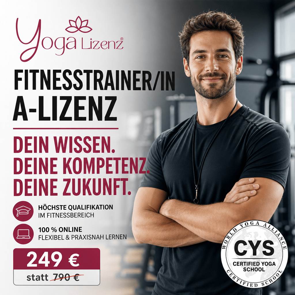 Fitnesstrainer/in "A-Lizenz" - YogaLizenz.de