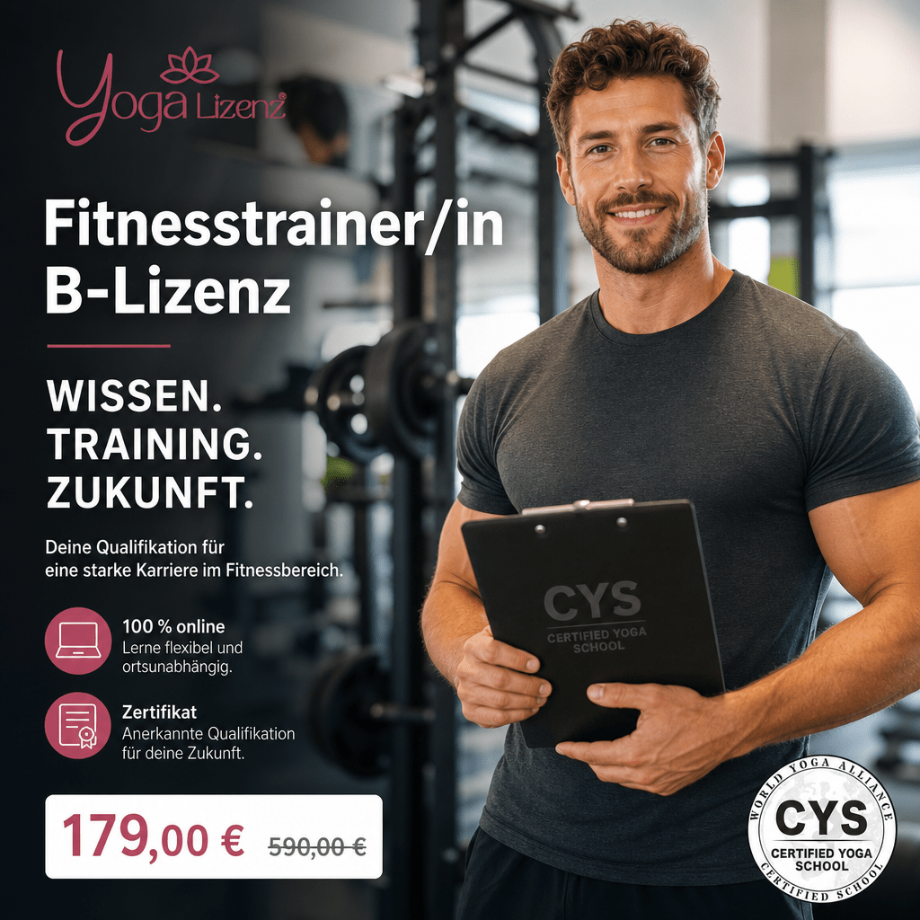 Fitnesstrainer/in "B-Lizenz" - YogaLizenz.de