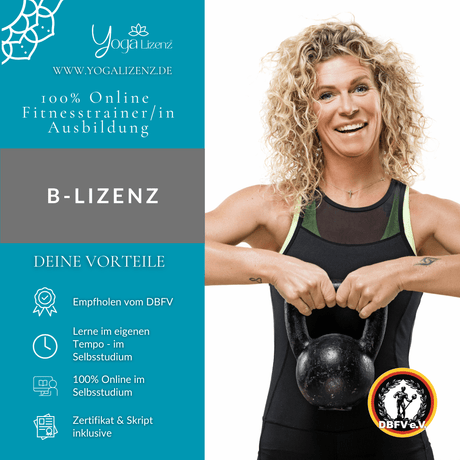 Fitnesstrainer/in "B - Lizenz" - YogaLizenz.de