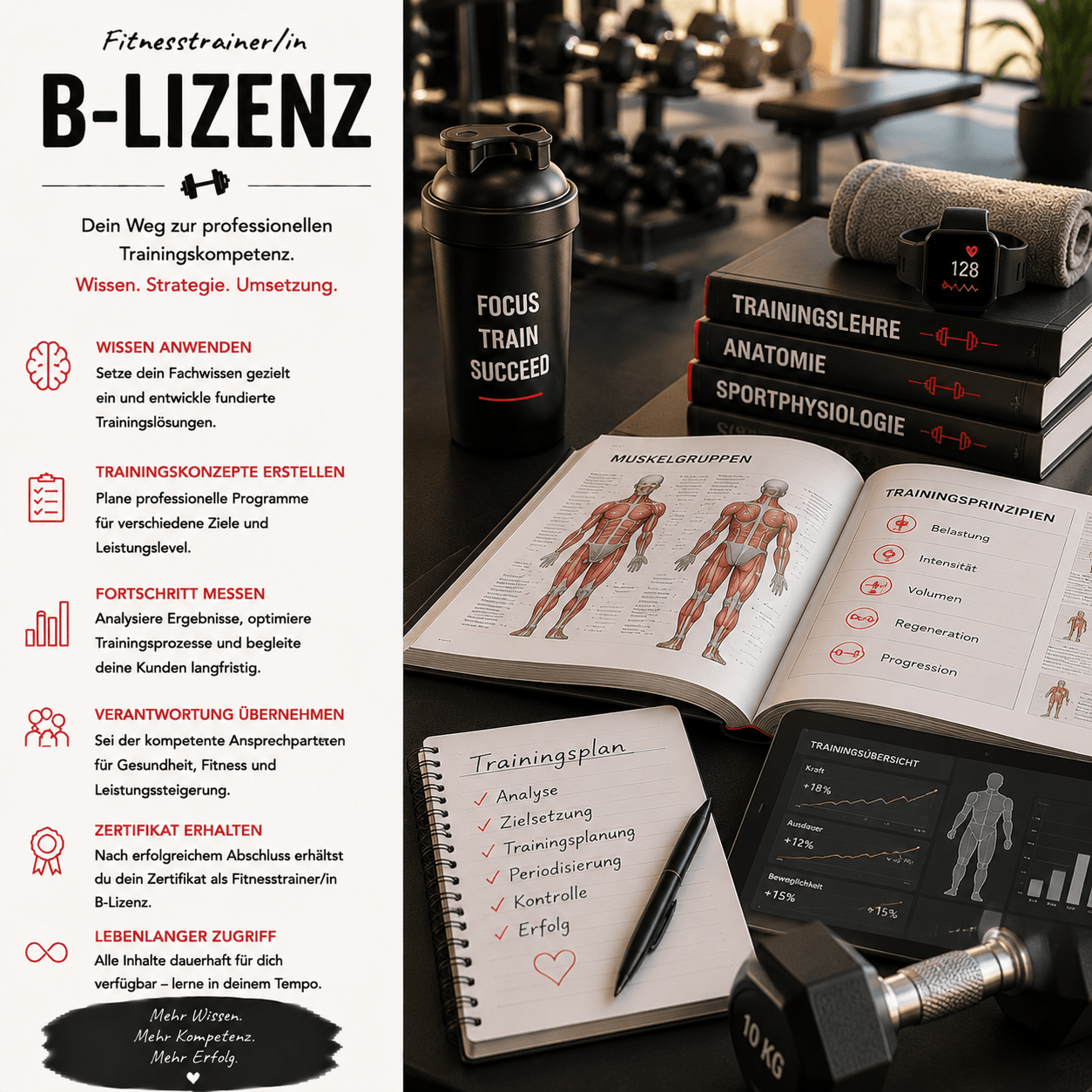 Fitnesstrainer/in "B-Lizenz" - YogaLizenz.de