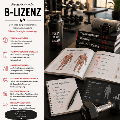Fitnesstrainer/in "B-Lizenz" - YogaLizenz.de