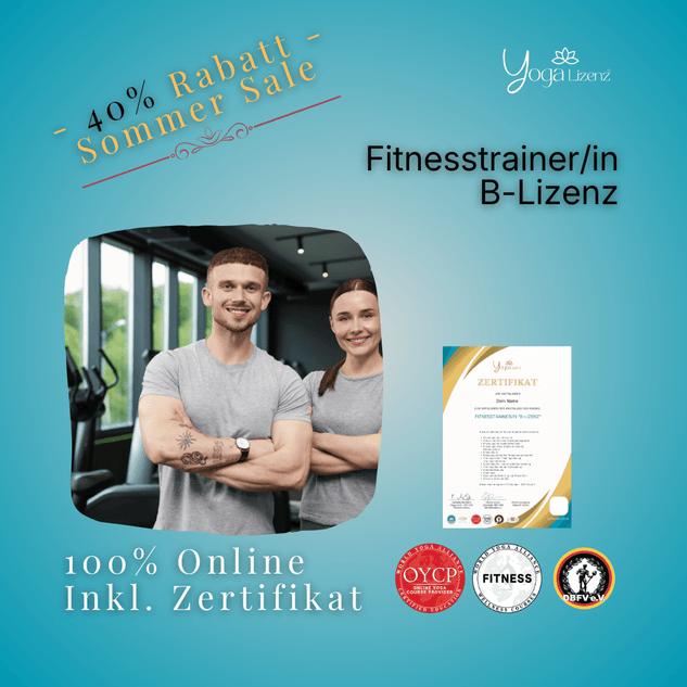 Fitnesstrainer/in "B-Lizenz" - YogaLizenz.de