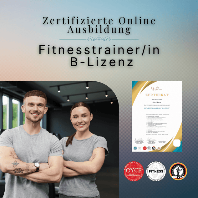 Fitnesstrainer/in "B - Lizenz" - YogaLizenz.de