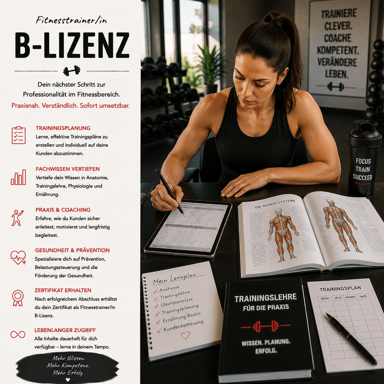Fitnesstrainer/in "B-Lizenz" - YogaLizenz.de