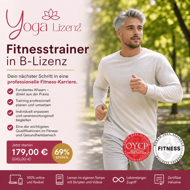Fitnesstrainer/in "B-Lizenz" - YogaLizenz.de