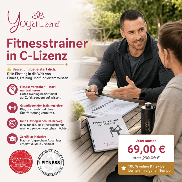 Fitnesstrainer/in "C-Lizenz" - YogaLizenz.de