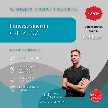 Fitnesstrainer/in "C - Lizenz" - YogaLizenz.de