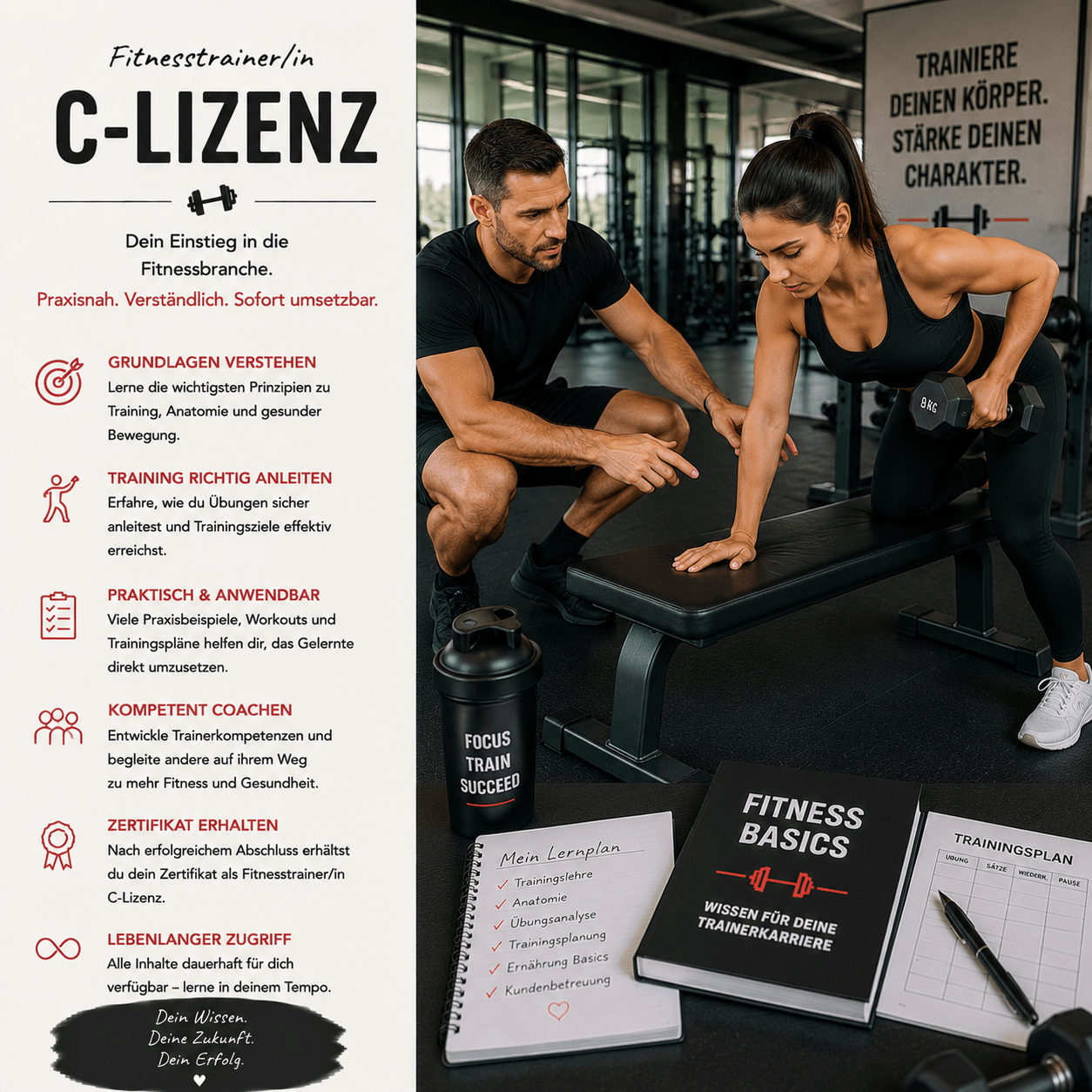 Fitnesstrainer/in "C-Lizenz" - YogaLizenz.de