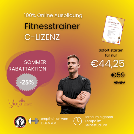 Fitnesstrainer/in "C - Lizenz" - YogaLizenz.de