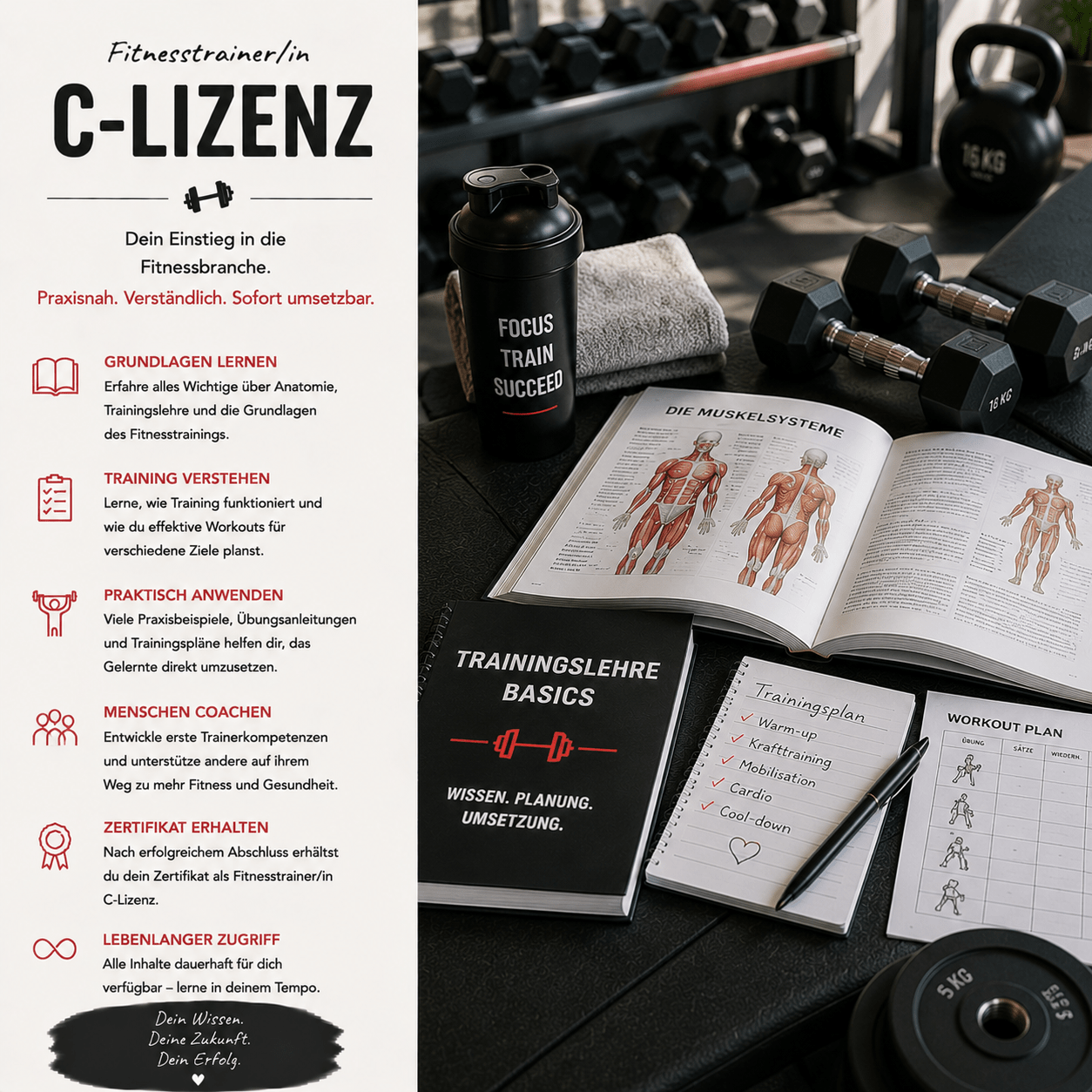 Fitnesstrainer/in "C-Lizenz" - YogaLizenz.de