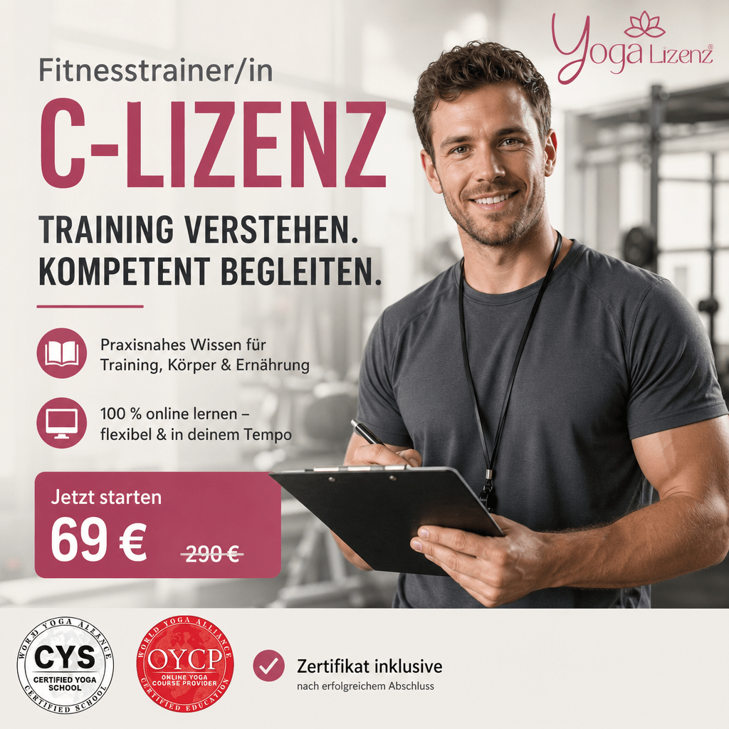 Fitnesstrainer/in "C-Lizenz" - YogaLizenz.de