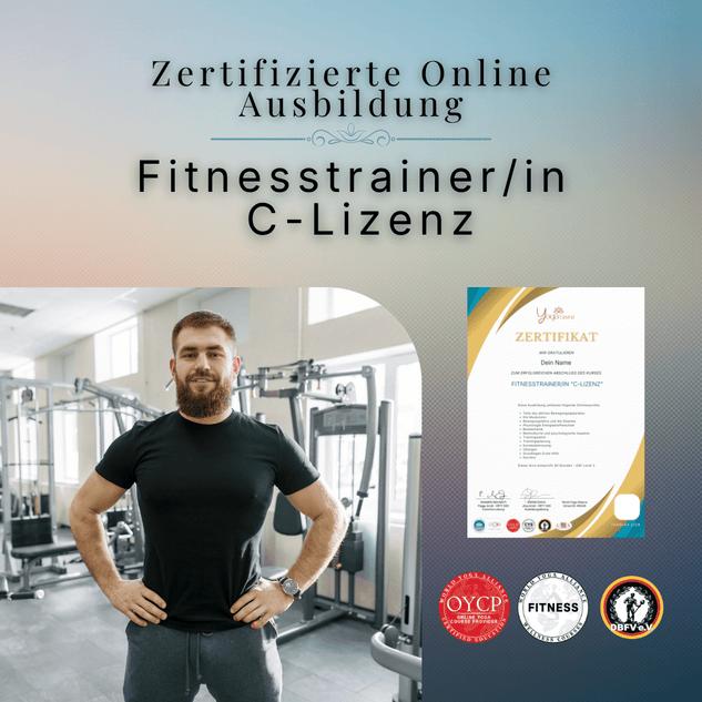 Fitnesstrainer/in "C - Lizenz" - YogaLizenz.de