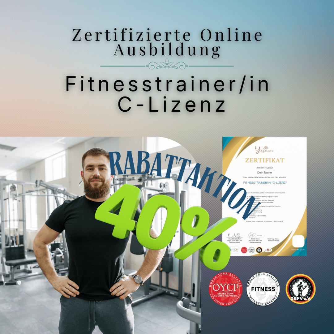 Fitnesstrainer/in "C - Lizenz" - YogaLizenz.de