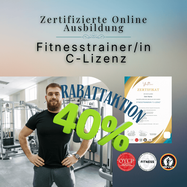 Fitnesstrainer/in "C - Lizenz" - YogaLizenz.de