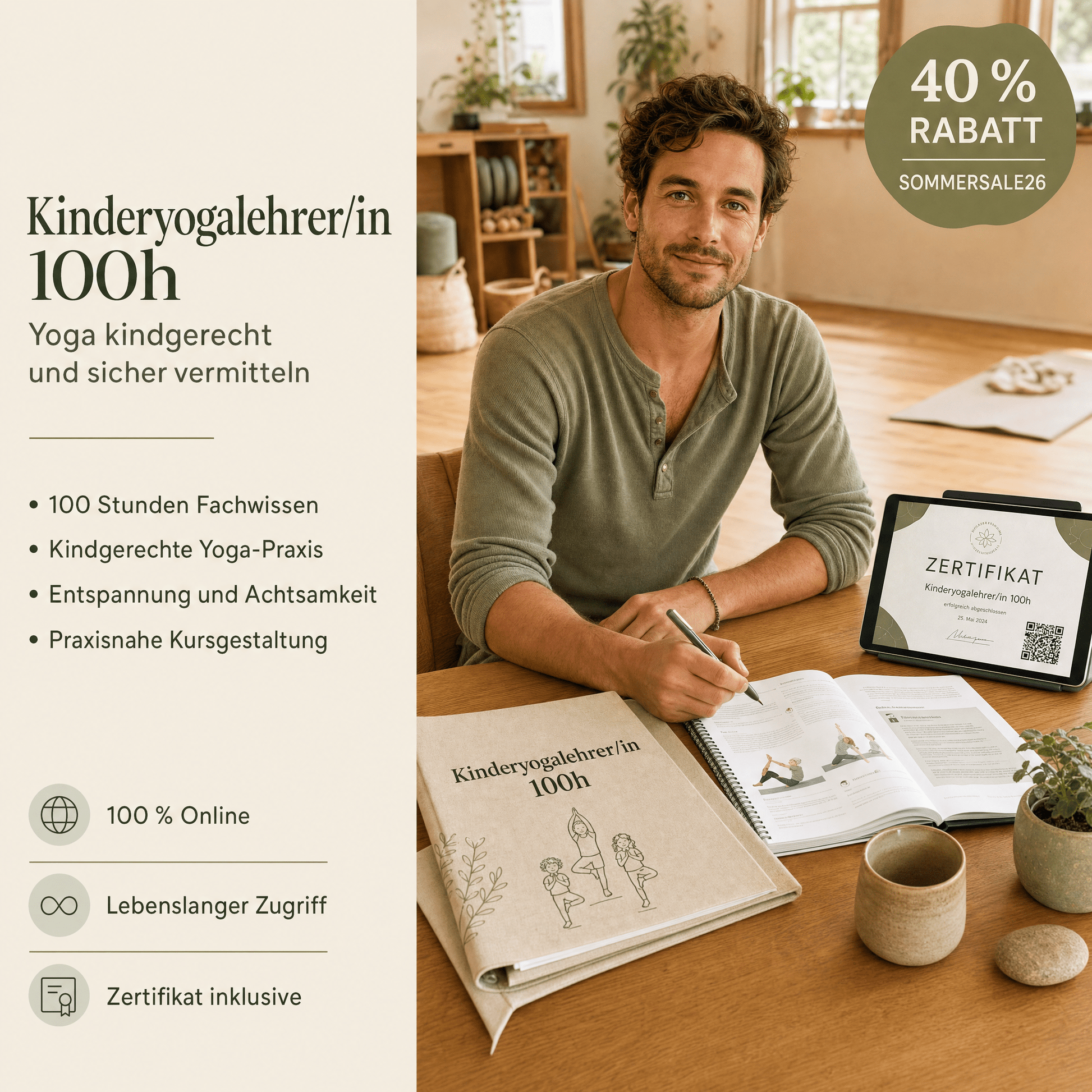 Kinderyogalehrer/in 100h - YogaLizenz.de