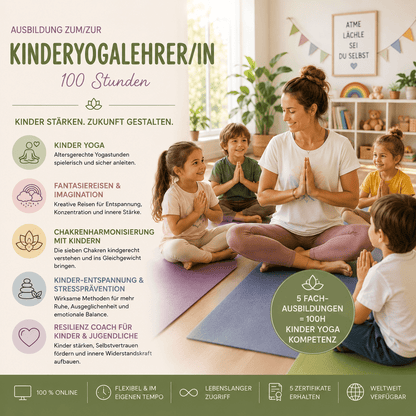 Kinderyogalehrer/in 100h - YogaLizenz.de