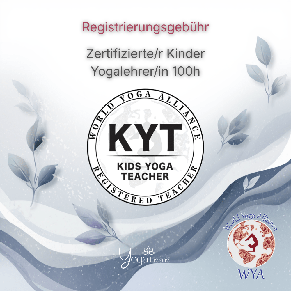 🧘‍♀️ KYT - Kids Yoga Teacher Registrierungsgebühr - YogaLizenz.de