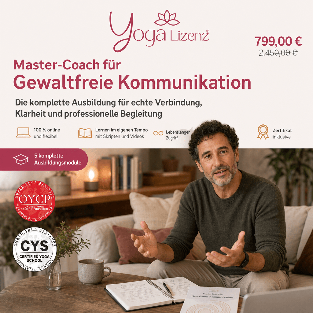 Master-Coach für Gewaltfreie Kommunikation - YogaLizenz.de