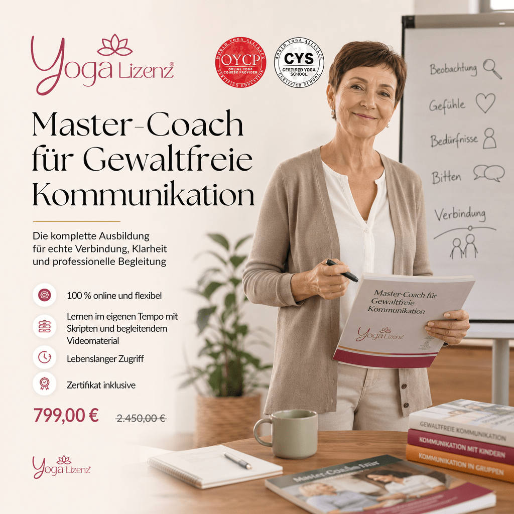 Master-Coach für Gewaltfreie Kommunikation - YogaLizenz.de