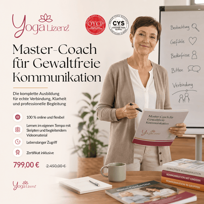 Master-Coach für Gewaltfreie Kommunikation - YogaLizenz.de