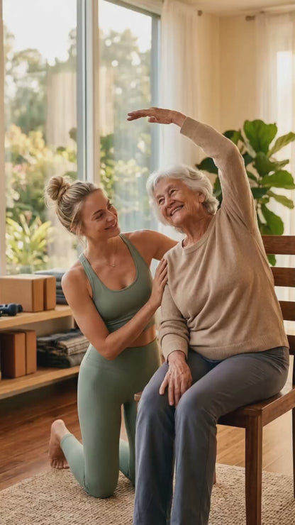 Trainer/in für Yoga auf dem Stuhl
