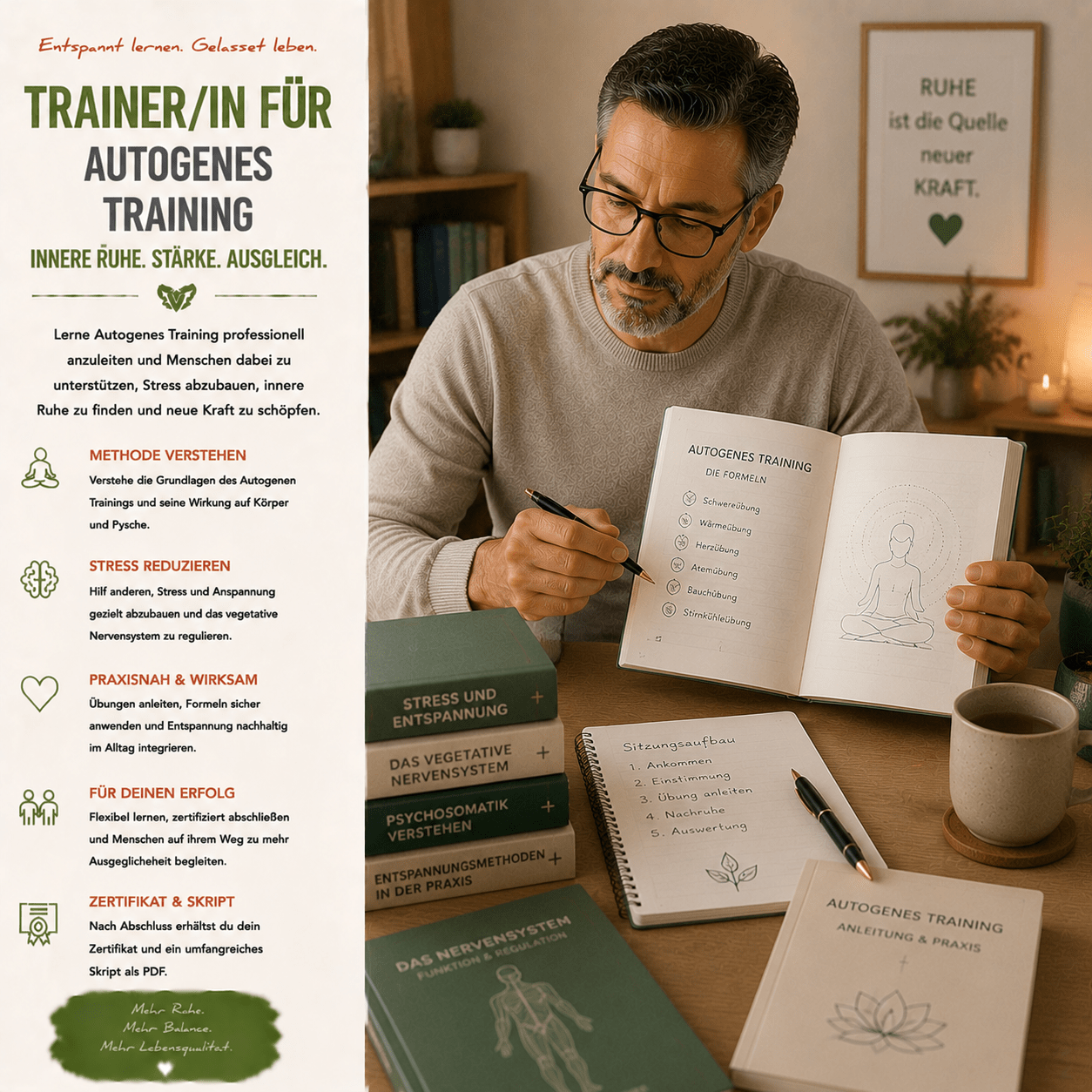 Trainer/in für Autogenes Training - YogaLizenz.de