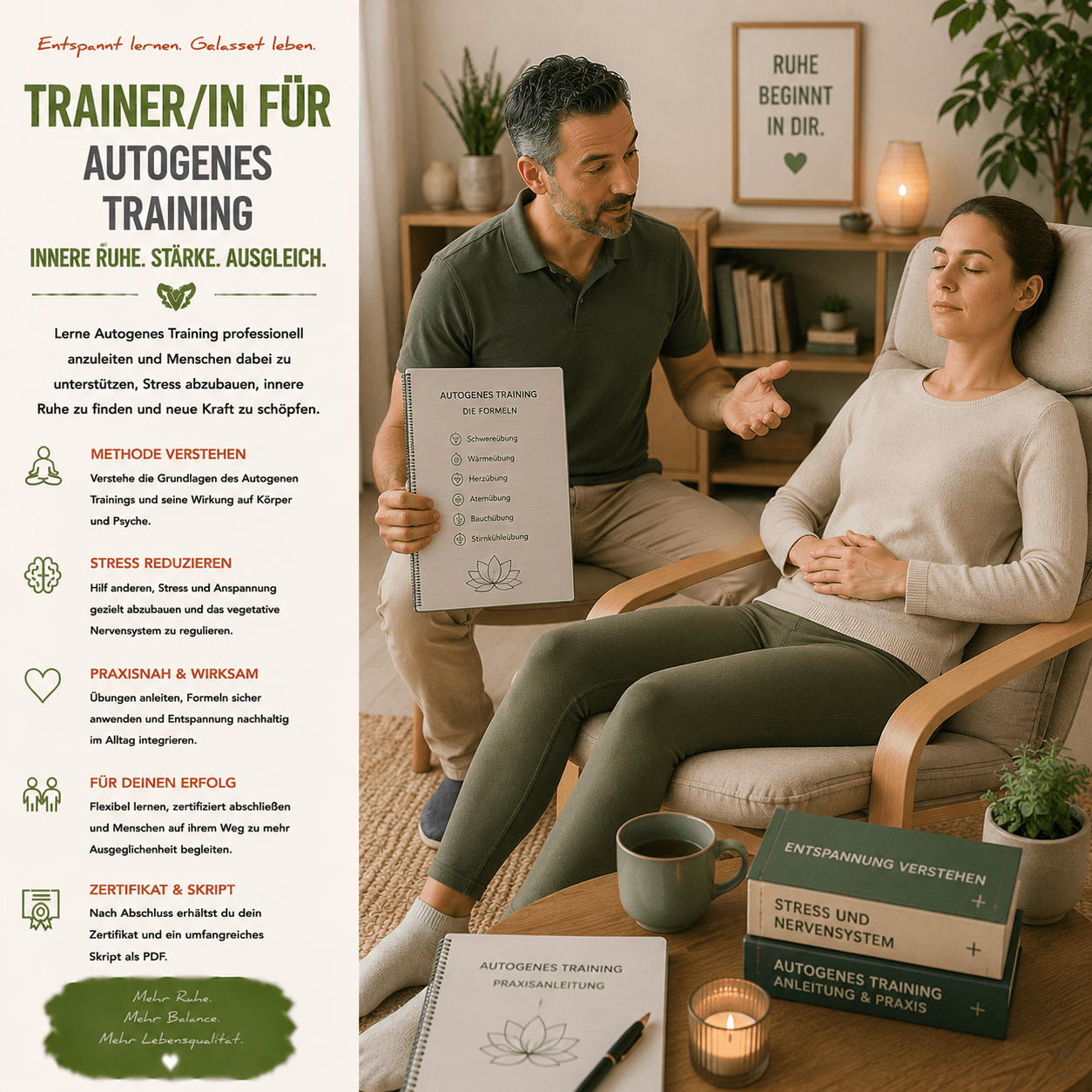 Trainer/in für Autogenes Training - YogaLizenz.de
