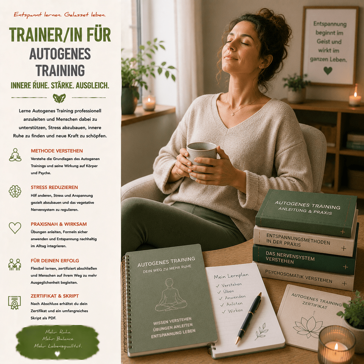 Trainer/in für Autogenes Training - YogaLizenz.de