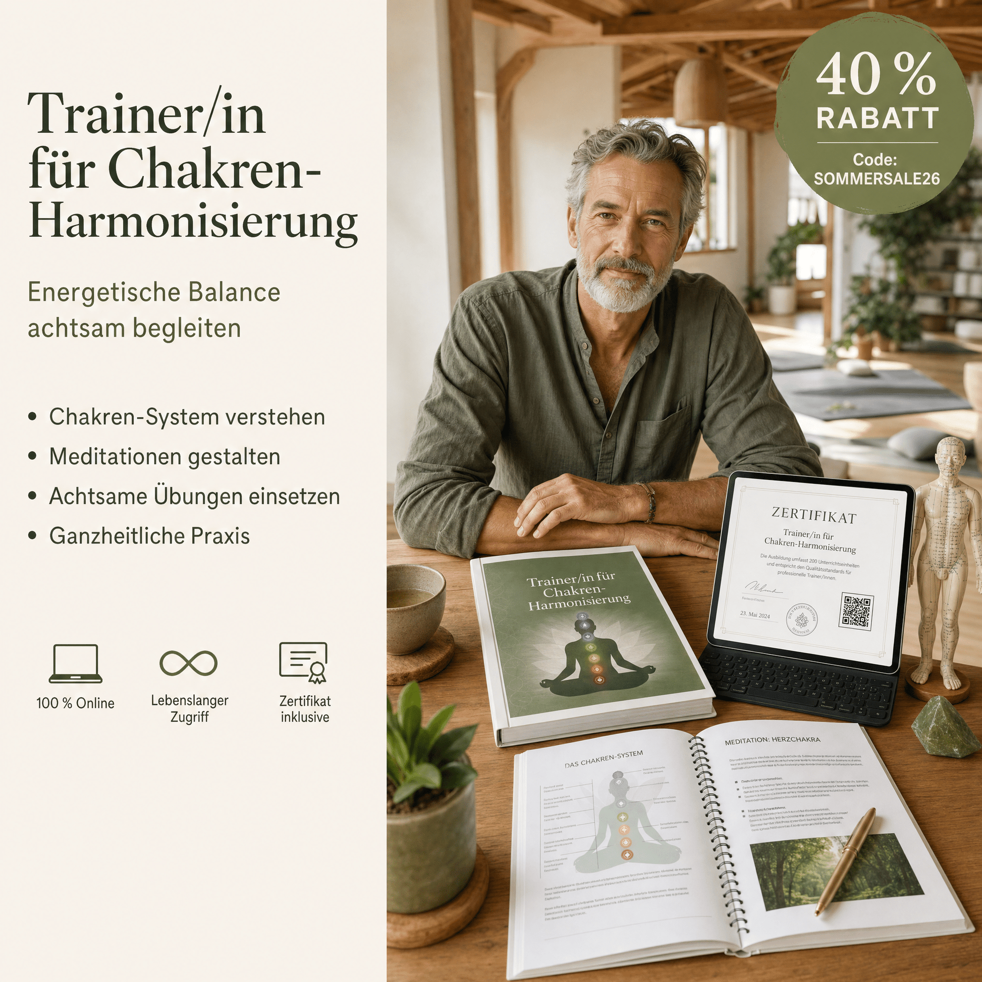 Trainer/in für Chakren-Harmonisierung - YogaLizenz.de