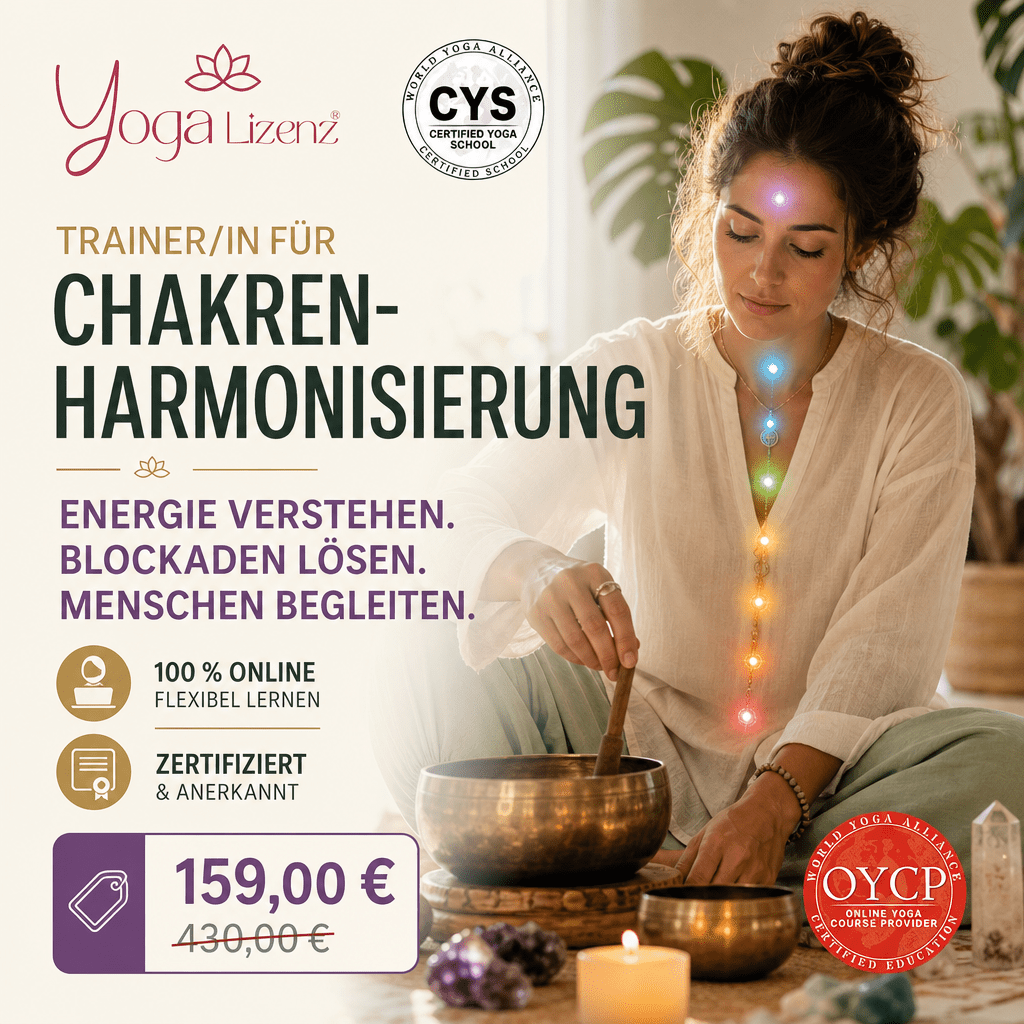 Trainer/in für Chakren-Harmonisierung - YogaLizenz.de